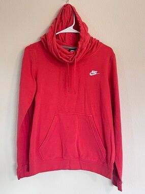 Nike Coral Pullover Hoodie Sweater, Women’s Size M